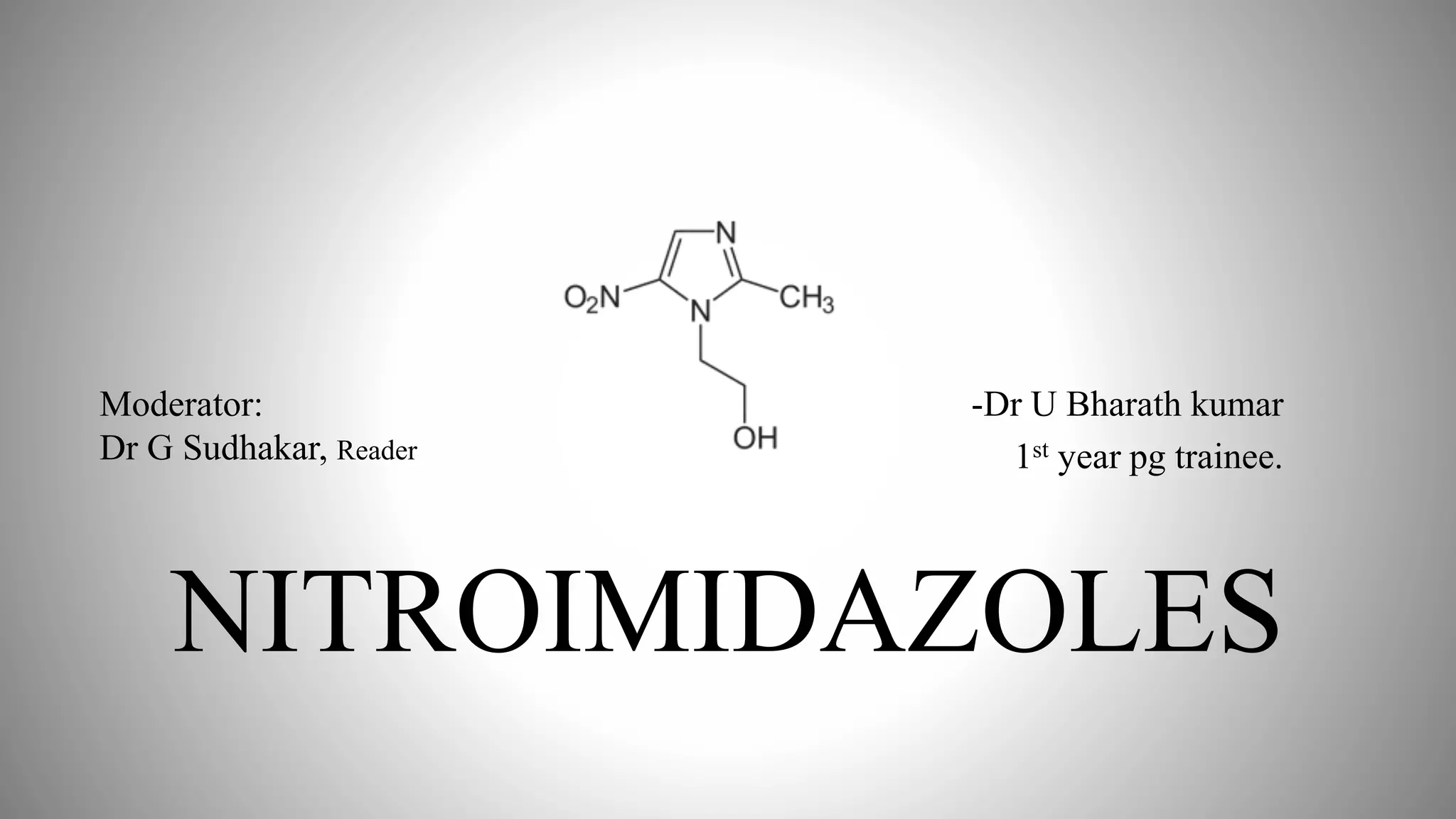 Nitroimidazoles